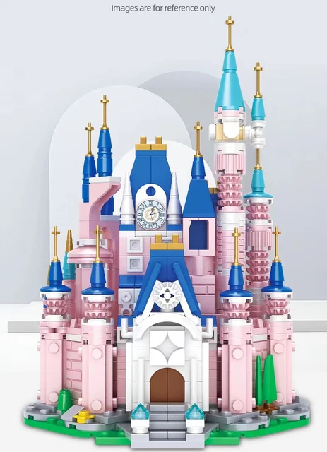 6-em-1 meninas princesa castelo blocos de construção compatíveis com Lego,  1000pcs brinquedos cor-de-rosa palácio do rei tijolos de banquete  brinquedos para meninas 6-12 construção Play Set brinquedos educacionais  para crianças - libergarden 