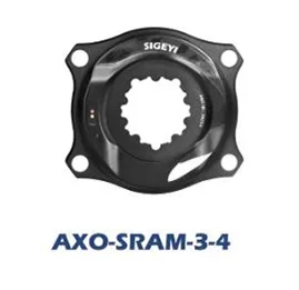 Дорожный велосипед SIGEYI АХО паук Мощность метр подходит SRAM ротора для Shimano 53/39T 52/36T 50/34T заводная головка подходит круглый/Овальная звездочка - Цвет: AXO SRAM 3 4