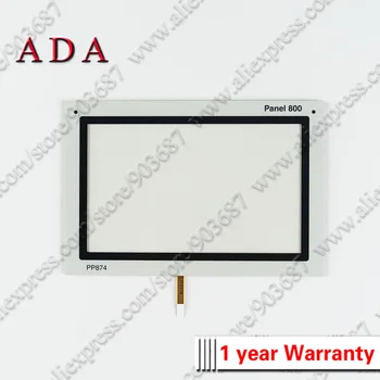 

Panel 800 PP874 Touch Screen Panel Glass Digitizer for ABB Panel 800 PP874 ABB PP874 Touchscreen + Front Overlay Protective Film