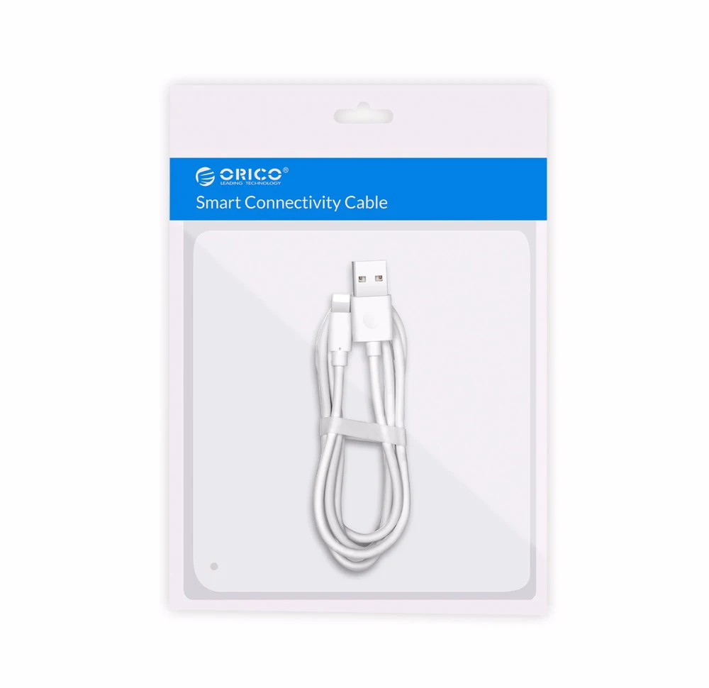 ORICO премиум USB кабель для iphone к USB кабель для зарядки USB кабель для синхронизации данных для iphone xr 7 8 белый 1 м