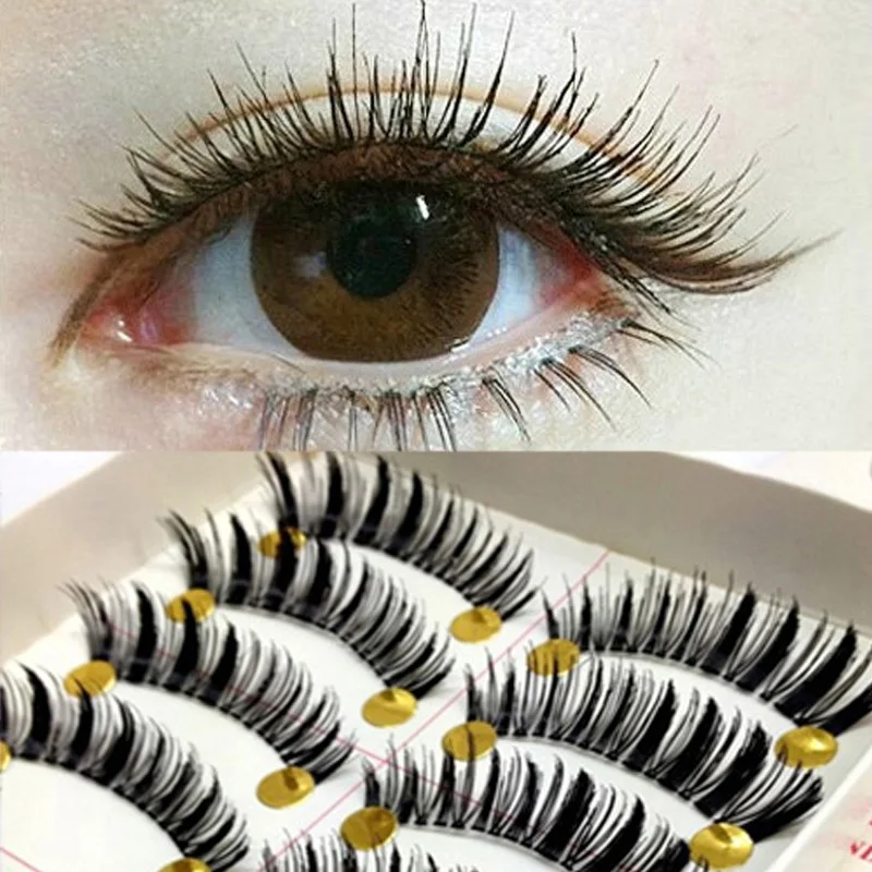 50/100 Пара клей для наращивания ресниц Faux Cils натуральных длинных 3d ресницы для наращивания ресниц Красота Индивидуальные ресницы для макияжа глаз