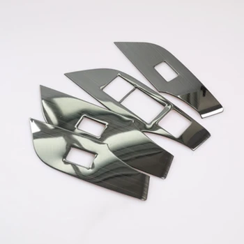 

Trim Door Armrest Cover For Toyota RAV4 2019-2020 Accessories Stainless steel