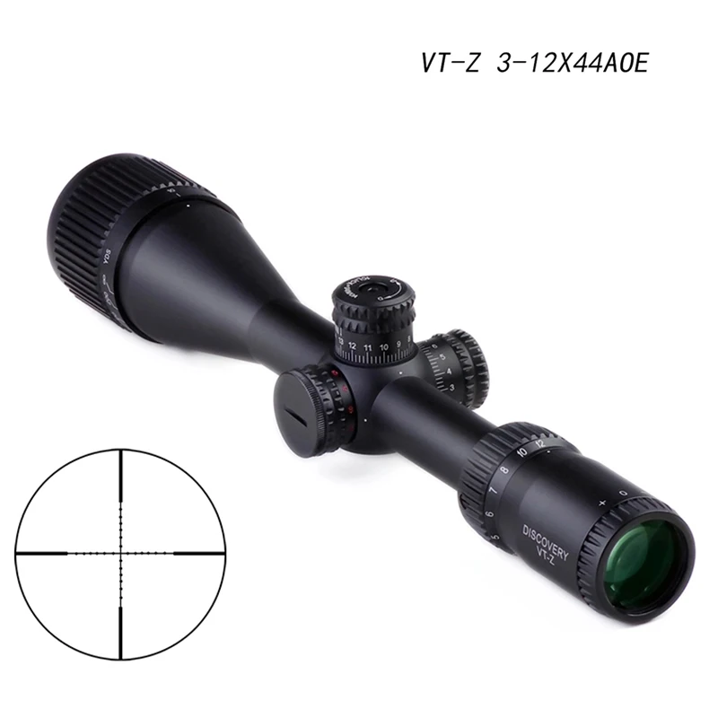 

Discovery VT-Z 3-12x44AO Hunting Optics Riflescopes Side Parallax Mil Dot Reticle Air Gun Rifle Scope Compact Hunting Optics