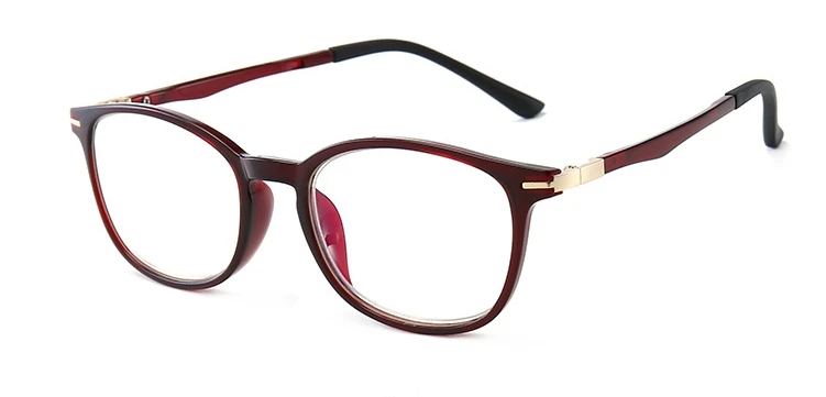 red Gafas de lectura очки для чтения okulary lentes mujer leesbril oculos feminino vase brillen occhiali bril gozluk tr90 - Цвет оправы: red