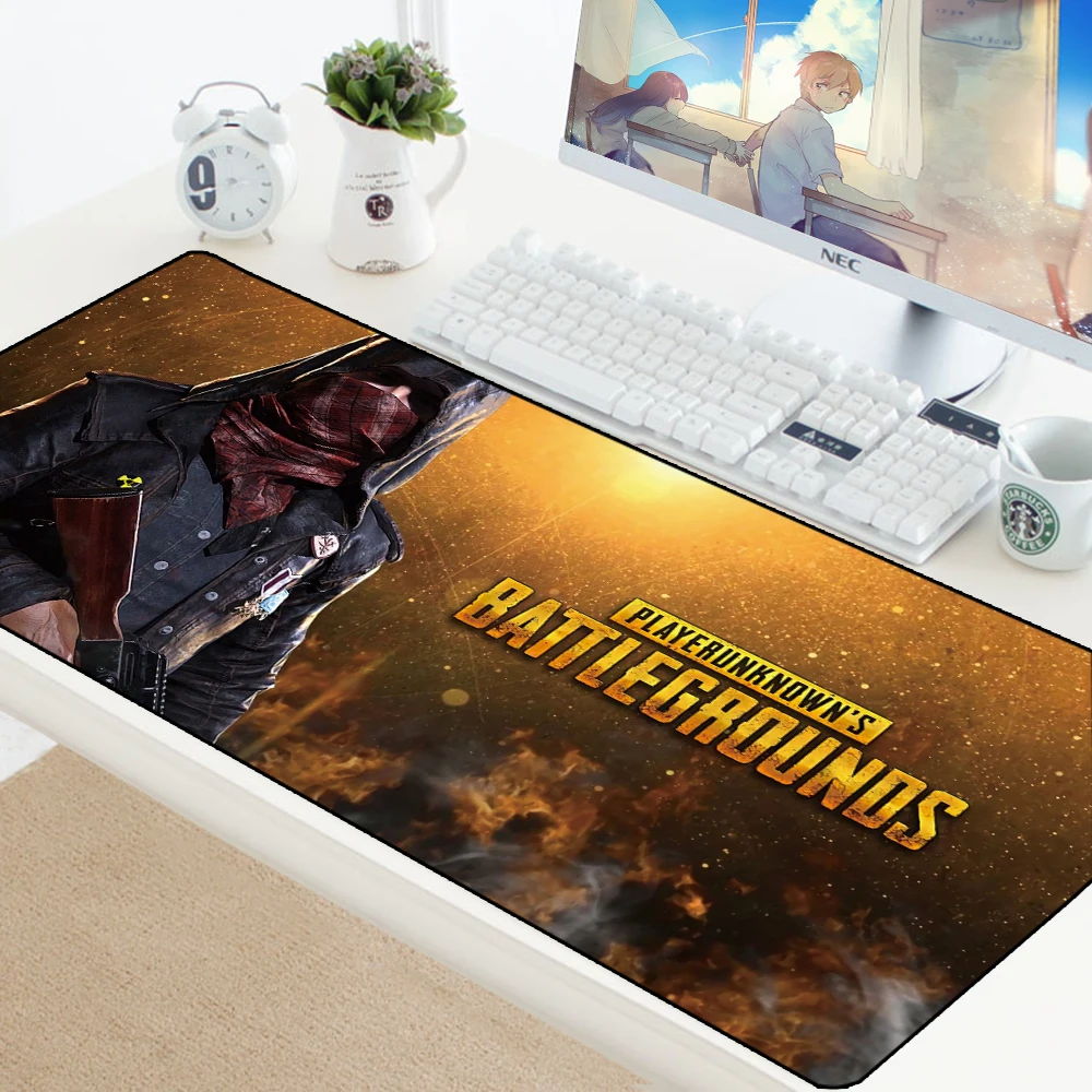Скорость большой Размеры PUBG игровой Мышь коврик для Мышь компьютерного геймера, Мышь Pad клавиатура Мышь коврики Стопорная кромка коврик для ноутбука большой коврик Мышь