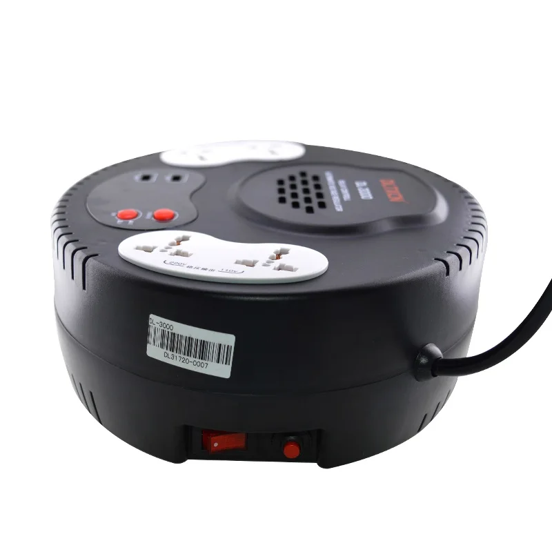 

Computer automatic 220v ac voltage stabilizer 3000w 1.5 p air conditioning household 110 v regulated power supply socket type