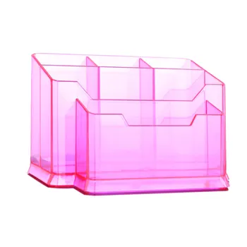 

Wipes Cotton Organizer Holder Storage Box Files Display Practical Brushes Pens Acrylic Compact Salon Home Nail Art Multi Slot