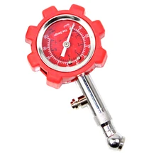 Многофункциональный al аварийный портативный аксессуары большой циферблат мотоциклетных шин манометр автомобиль грузовик Функция сброса высокая точность