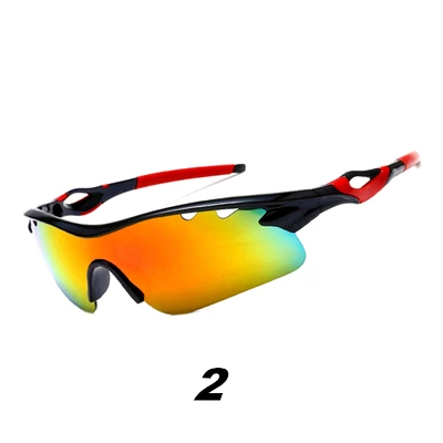 Хит, UV400, солнцезащитные очки для мужчин и женщин, очки для велоспорта, горная дорога, велосипед, MTB, для велосипеда, для рыбалки, очки для велосипеда, спортивные очки - Цвет: 2