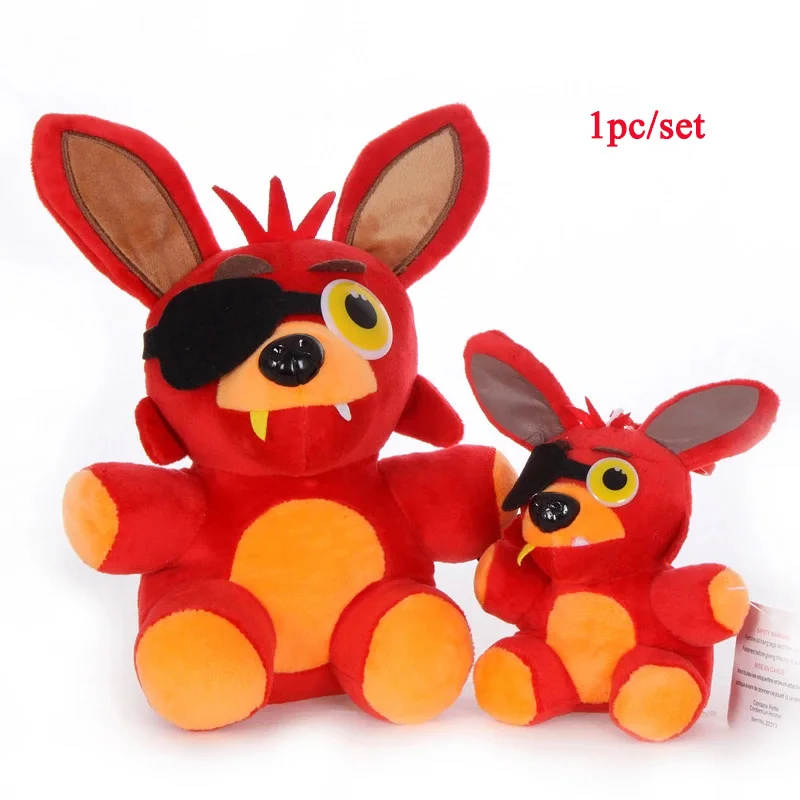 C 18/25Five Nights At Freddy's» «пять ночей у Фредди» с рисунком персонажей из игры «пять ночей в Фредди» плюшевые игрушки и куклы из мультфильма медведь Фредди фазбер Фокси» из мультфильма для мальчика, Бонни и Чика мягкие игрушечных пластиковых экшн фигурок Детский подарок - Цвет: C