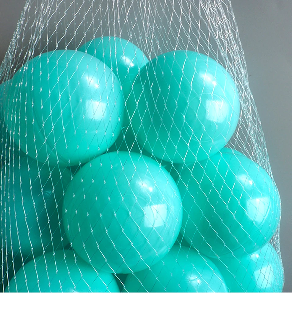 50 шт./лот, пластиковый морской шар, мягкий, экологичный, красочный шар, веселые детские игрушки, для детей, в помещении, питерный бассейн, волнистый шар диаметром 7 см