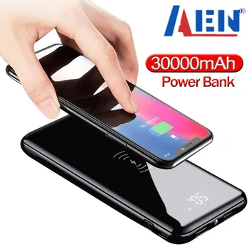 太陽光発電銀行30000mah xiaomi外部バッテリー充電器携帯電話充電懐中電灯防水ポータブルpowerbank