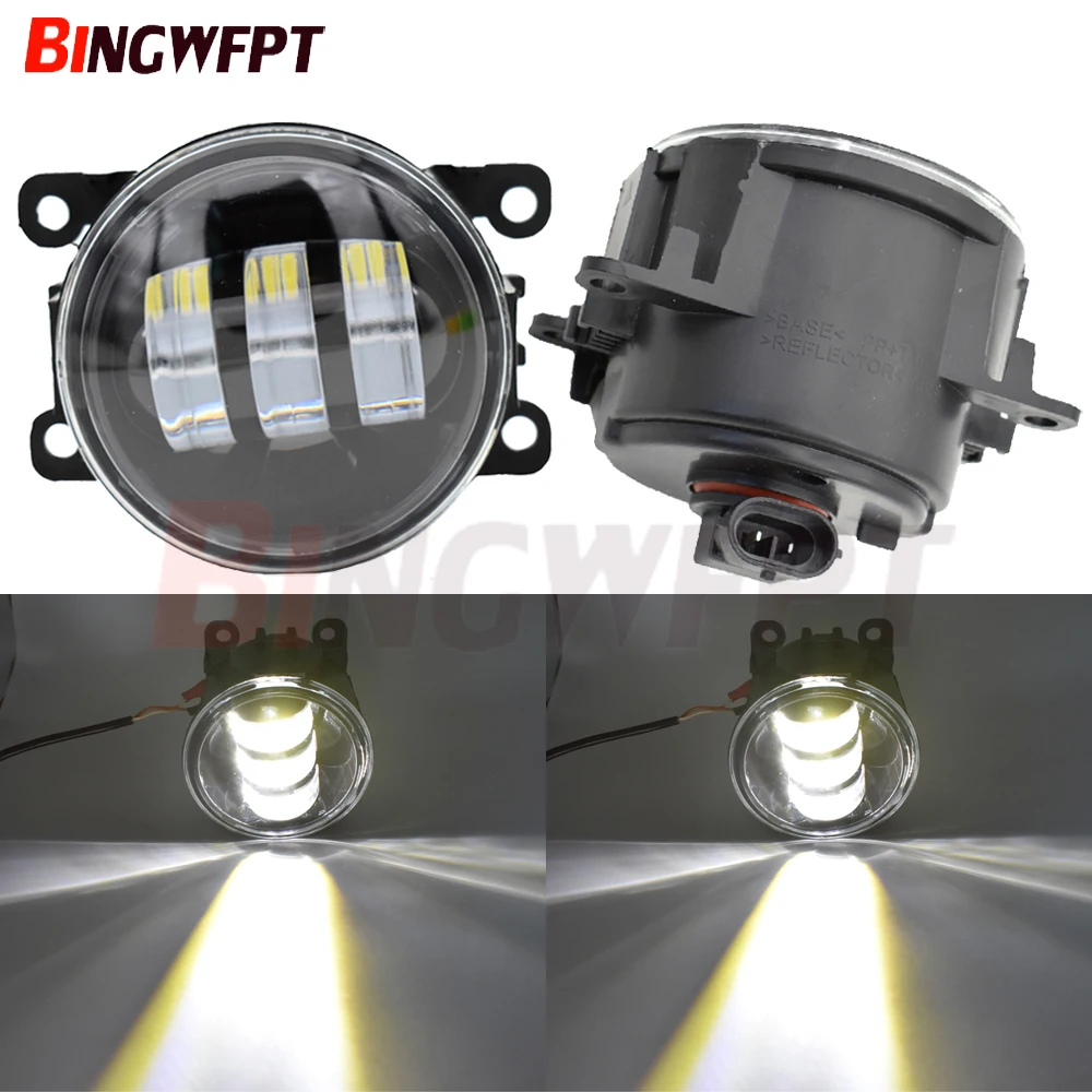 

1 Pair LED Fog Light Lamp Front Bumper Light For Land Rover Freelander 2 LR2 FA_ 2006~2014 For Opel Zafira B MPV A05 2005-2011