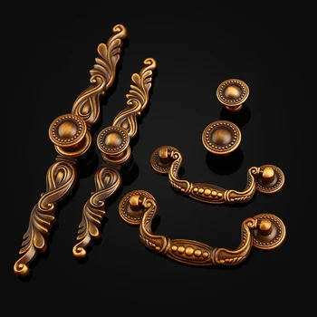 

Vintage Door Handles Metal Antique Knobs And Handles For Kitchen Cabinets Pulls Cupboard Handles Closet Furniture Handle