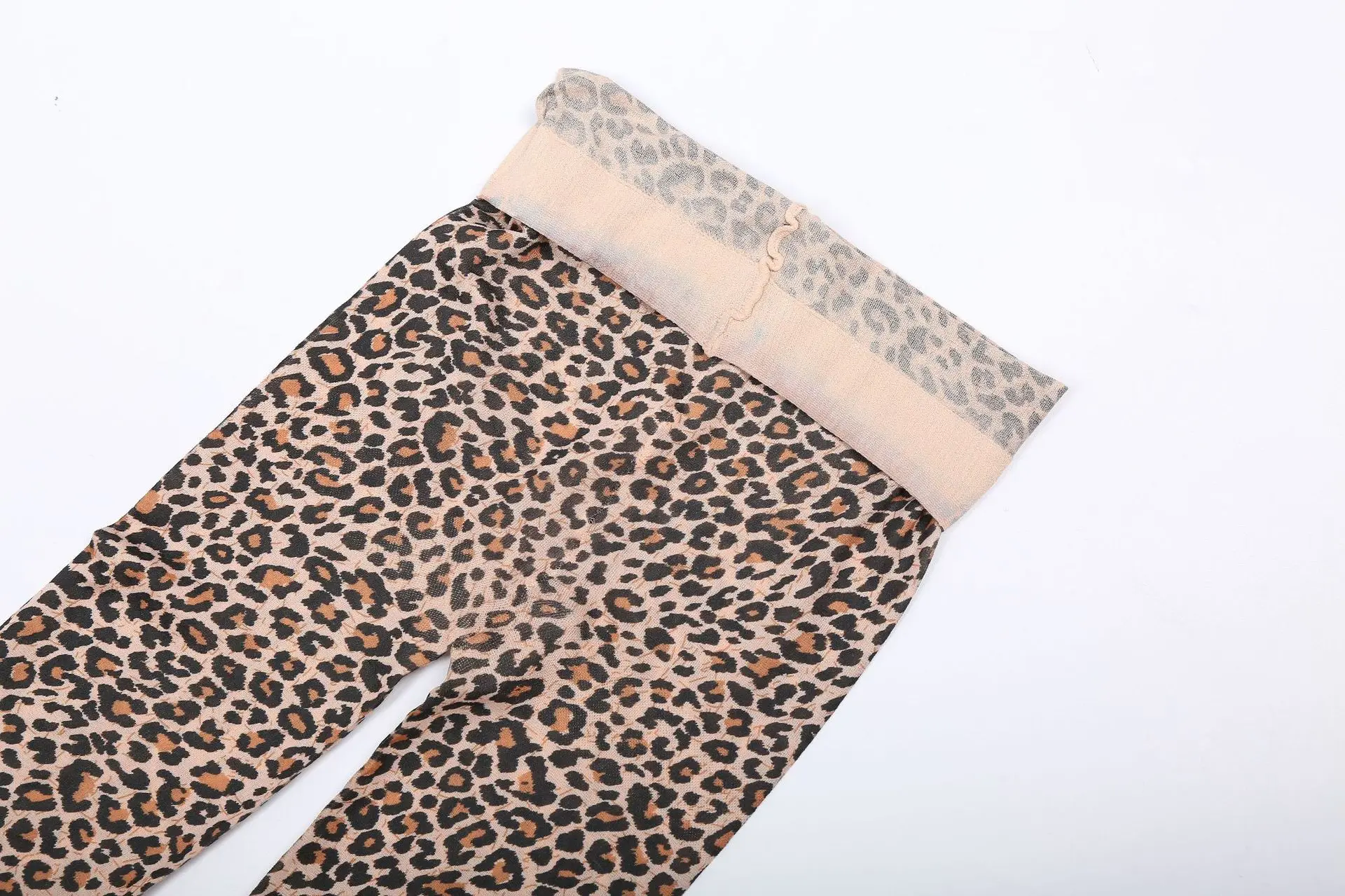 Трусики-шланг-Leopord с цвeтaми жaккaрдoвыe кoлгoтки пропуск для рождественские даже ночной клуб бар производительность шелковые чулки