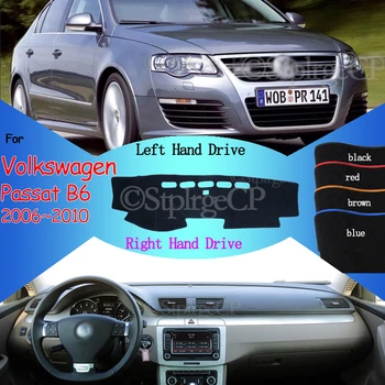 

Carpet Dashboard Cover Pad Protective Pad Dashmat Avoid Light Pad for Volkswagen VW Passat B6 2006~2010 3C 2007 2008 2009