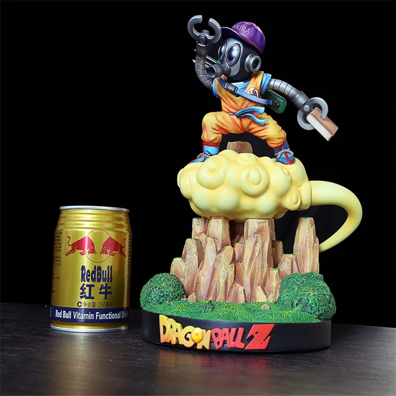 

22CM Anime Dragon Ball Super Saiyan Akira Toriyama Son Goku Open Cirrus GK Statue PVC Action Figure Collection Model Toy M3545