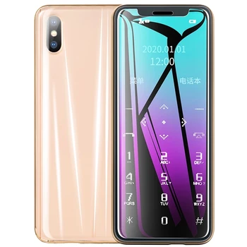 

New arrive! I8 Mini Card Mobile Phone Portable Ultra-thin Small No Network Student Quit Internet Addiction Backup Cellphone