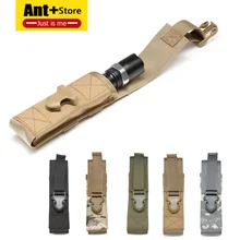 Чехол для кемпинга, походов, охотничьих фонариков, 1000D нейлоновый Молл свет кобура, армейский тактический фонарик