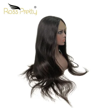 

Ross Pretty Fashion Plus Long Lace Human Hair Part Lace Wigs 8~24inch Brazilian Straight Remy T Lace Wigs For Black Women