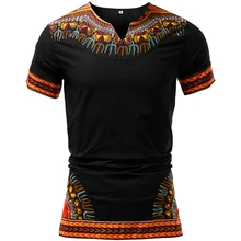 Африканская мужская одежда dashikishirt модная верхняя традиционная одежда африканская Мужская рубашка с принтом Дашики мужская одежда Дашики размера плюс