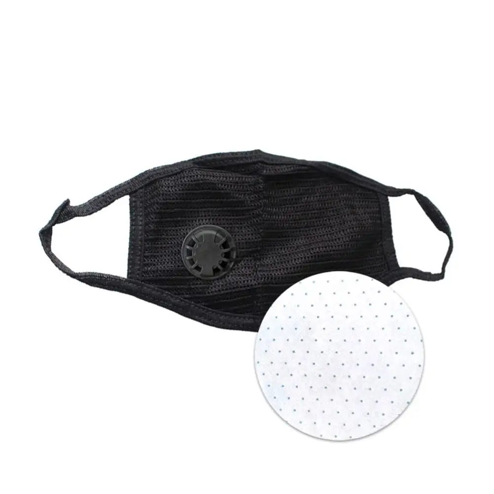 

Kids Adult Breathable Anti Haze Inner Pad Cotton Protective Face Mouth Mask Set with ValvesPrevent the spread of saliva masks