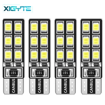 

4pcs/Lot Canbus T10 12smd 2835 LED car Light Canbus W5W t10 led canbus 194 2835 SMD Error Free White Light Bulbs Car Styling