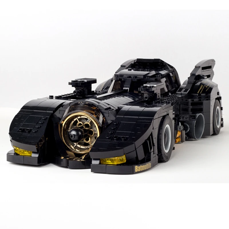 MOC 15506 7144 техническая серия машины летучая мышь Супер Герои строительные блоки