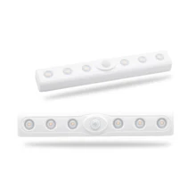 Светодиодная подсветка под шкаф PIR датчик движения тела Кемпинг лампа AAA* 3 батарея DC4.5V шкаф кухонный ночной Светильник