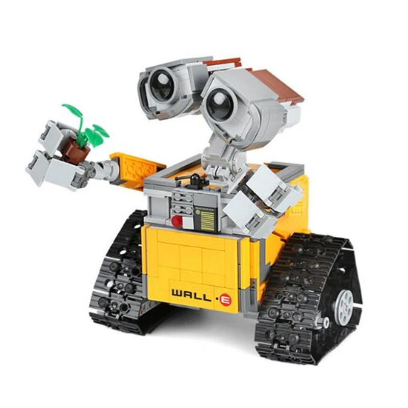 

Compatible with Legoinglys Technic 16003 687PCS Ideas Series Robot WALL E Building Blocks Bricks Educational Toys For Children