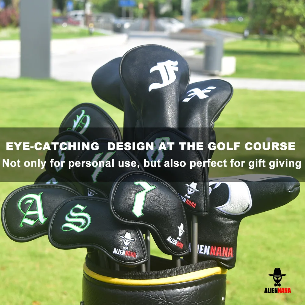 Golf_club_head_cover_headcover_putter_covers_white_Aliennana_07