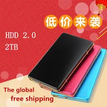 2019 HDD 2TB Metal Case USB 2.0 Laptop Mobile Hard Drive External Hard Drives 2000G Monitoring externo Storage Free shipping 2019 HDD 2TB Metal Case USB 2.0 Laptop Mobile Hard Drive External Hard Drives 2000G Monitoring externo Storage Free shipping