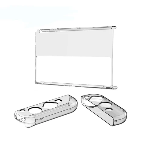 Protective Case Left & Right Handle Hard Shell Cover for Switch OLED Console H3CA