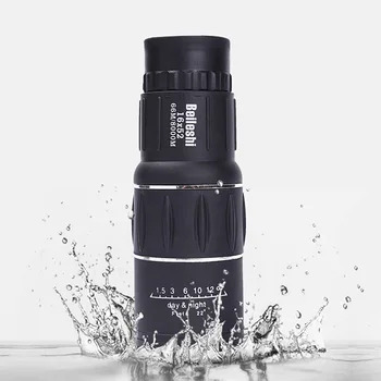 

16x52 Dual Focus Monocular Spotting Telescope kit Zoom Optic Lens Telescope Night Vision HD Prism for Travel bird watching