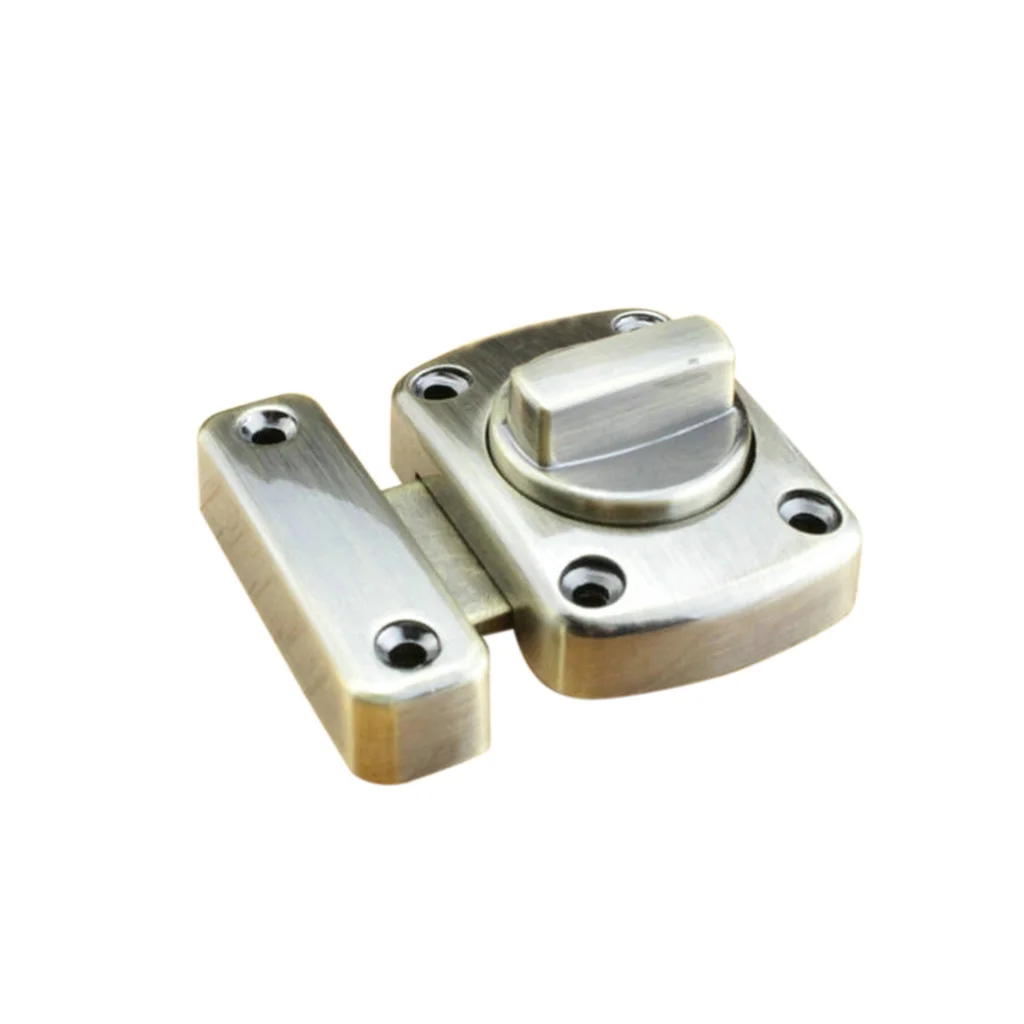 Stainless Steel Gate Latches Latch Safety Door Turn  Lock,3 Colors, 2 Sizes