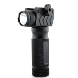 Hot selling outdoor tactics hanging strong light explosion flash grip white light lighting flashlight