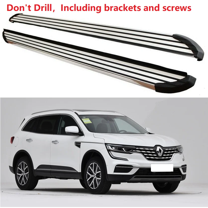 Новый Алюминий для Renault Koleos 2017 2018 2019 2020 ходовая доска боковая ступенька педаль Nerf |