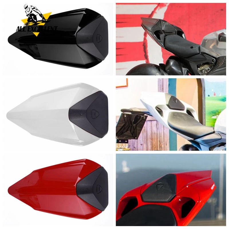 Color : Black Moto Pillion posteriore passeggero hard Solo copertura di sede Cowl Hump Faring for Ducati 899 1199 Panigale R S 2012 2013 2014 2015