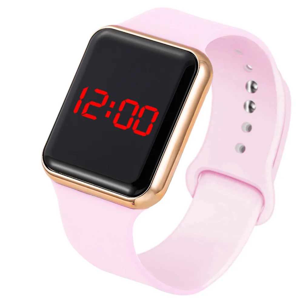 

2021 New Fashion Kids Watch Women Sports Digital LED Women's Watches Men Casual Electronic Clock Silicone Waterproof Reloj Mujer