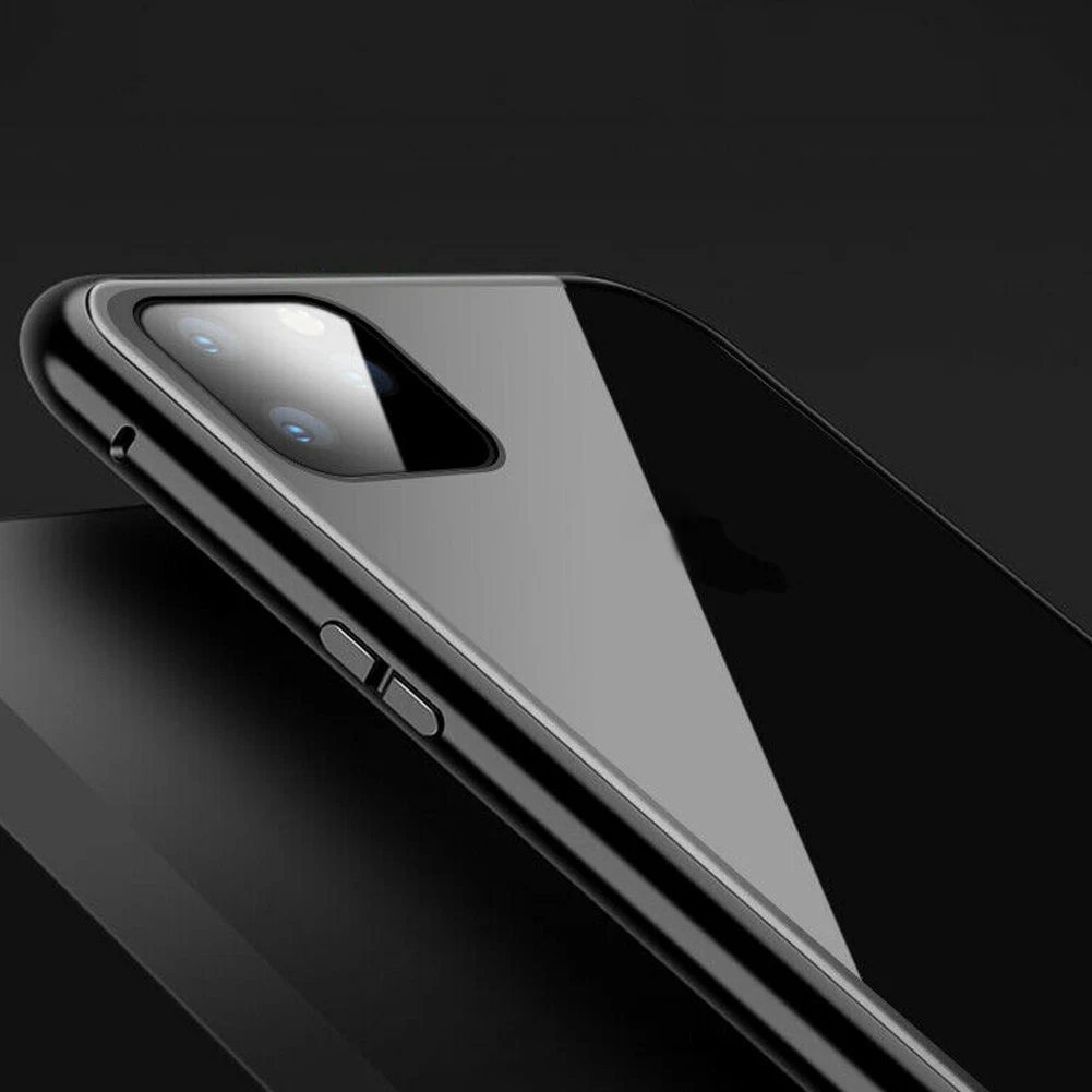 Магнитный абсорбционный чехол металлический бампер крышка для iPhone 11/11 Pro Max/11 Pro SP99