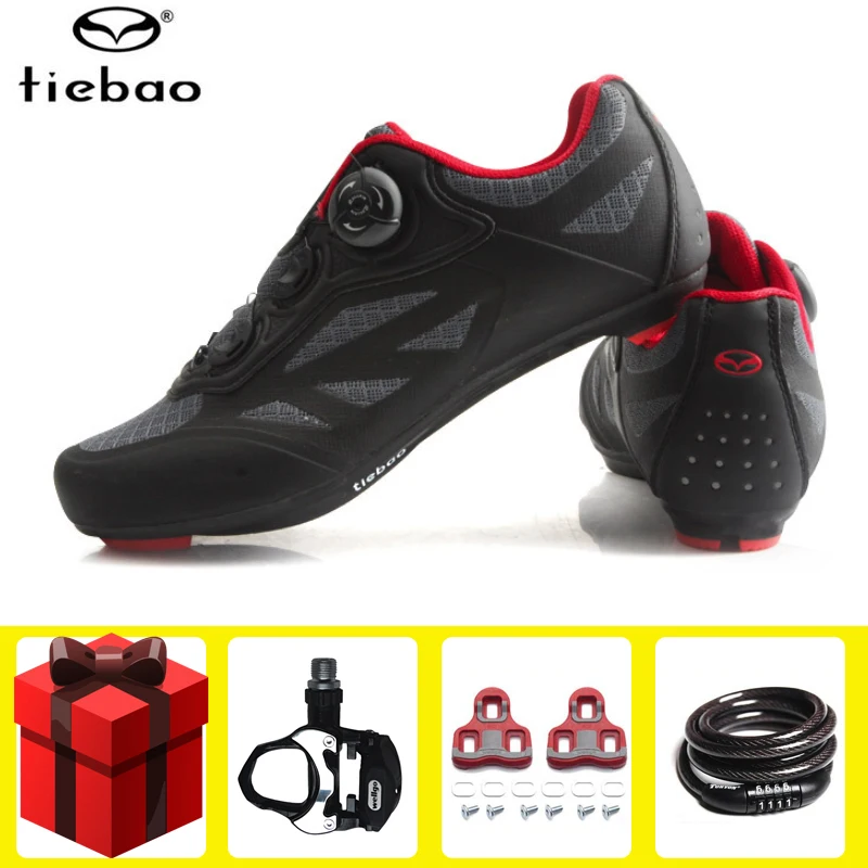 

Tiebao Road Cycling Shoes Men sapatilha ciclismo Self-Locking Bike Racing Breathable Athletic zapatillas ciclismo sneakers