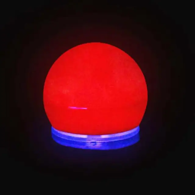 2Pcs Glowing Red Nose Clown Nose Dress-up Props Stage Props for Christmas Party Costume Balls Red Festival Supplies 1