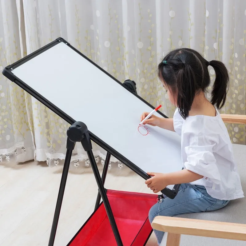 

CHILDREN'S Drawing Board Double-Sided Magnetic Adjustable Small Blackboard Braced GIRL'S And BOY'S Household Young STUDENT'S Cha