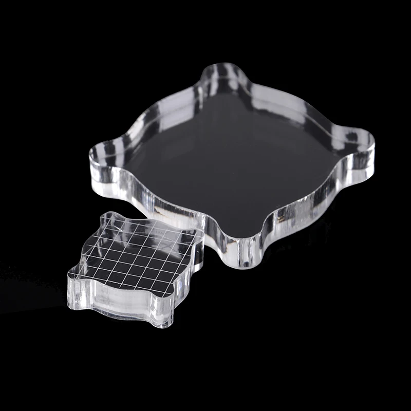 1 шт. набор прозрачных акриловых блоков для штампов | Дом и сад