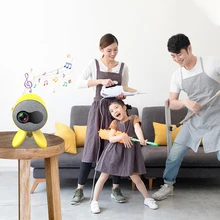 Мини портативный карманный проектор 1080P HDMI USB 3D светодиодный проектор видео плеер детский подарок LHB99