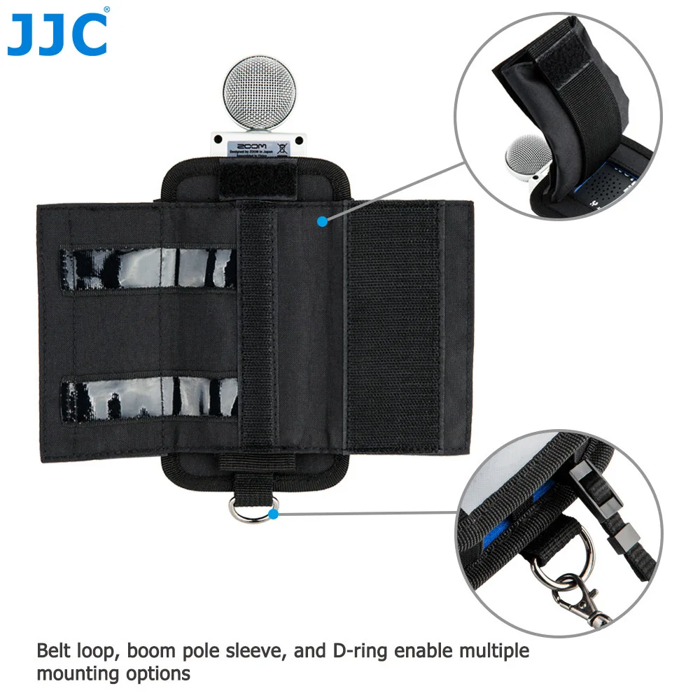 Bolsa de Registro para Registros Câmera Titular Case Zoom h6 h5 H4n Pro Handy Vídeo Gravador Digital Protetor Acessórios Jjc - Image 5