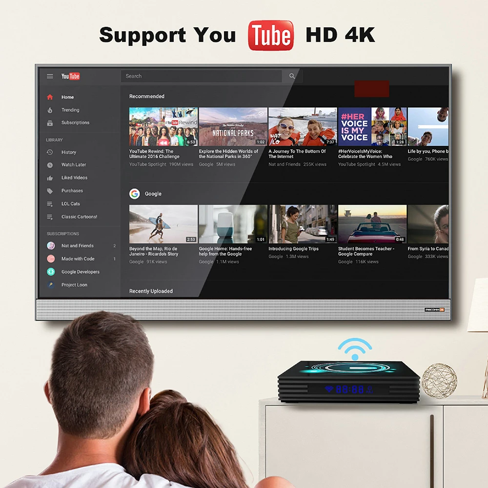 LEMFO A95X F3 Smart tv Box Android 9,0 Amlogic S905X3 4 ГБ 32 ГБ 64 Гб Поддержка Youtube 4K Netflix Plex медиасервер телеприставка