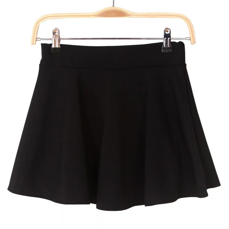 

2019 Summer New Style Versatile Skirt Korean-style Large Size Pleated Short Skirt Women's 9.9 Supply of Goods