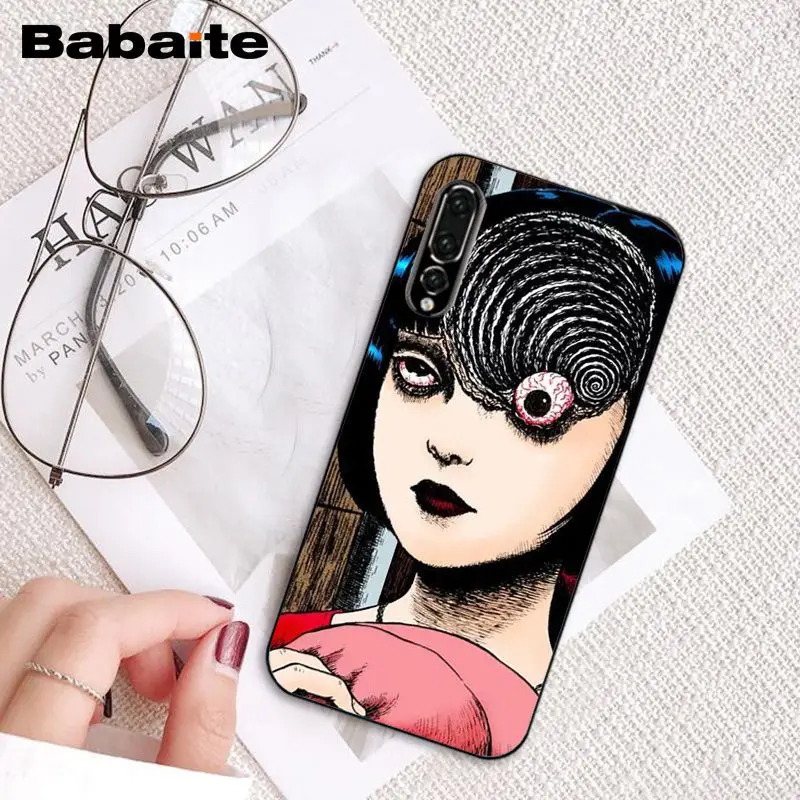 Babaite Junji Ito тройники ужас чехол для телефона huawei P20 P30 P20Pro P20Lite P30Lite Psmart P10 9lite