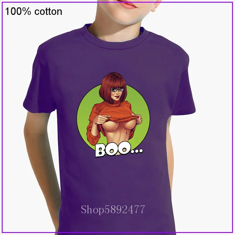 800px x 800px - 2020 Hot Sexy Velma Boy Girl Clothes Scooby Boo Where Are You Porn Hub  Senpai Waifu Children T Shirt Summer Cool Waifu Kid Shirt - T-shirts -  AliExpress